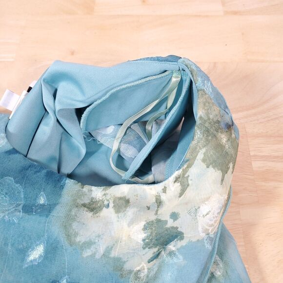 Vtg Fairy Floral 2 Piece Top & Skirt Set Sz 14P Petites Miss Dorby Earthy Elf - Picture 15 of 15